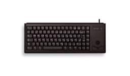 CHERRY Compact-Keyboard G84-4400 - Keyboard - PS/2 - US - black