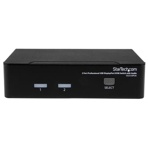 DisplayPort USB KVM Switch 2 Port with Audio — view 3