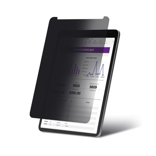 StarTech.com - Screen protector for tablet - for portrait/landscape, touch-enabled, +/-30� view, blocks up to 51% blue light, matte - with privacy filter - 4-way - 12.9" - black - for Apple 12.9-inch iPad Pro (3rd generation, 4th generation, 5th generation, 6th generation)