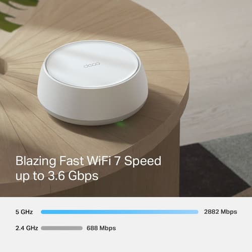 TP-Link Deco BE22 V1 - Wi-Fi system - (3 routers) - up to 6,500 sq.ft - mesh 1GbE, Wi-Fi 7 Dual Band — view 5