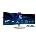 Philips 49B2U6903CH - 6000 Series - LED monitor - curved - 49" thumbnail 3
