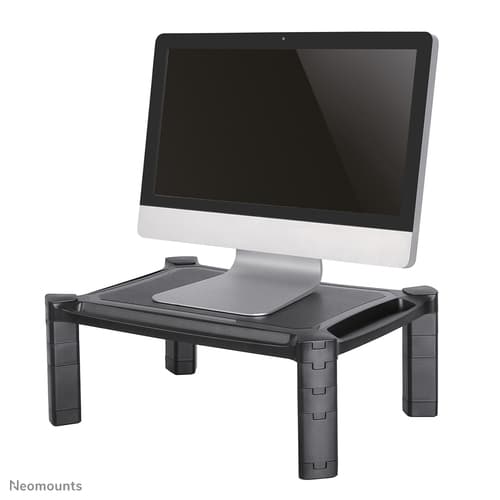 Neomounts NSMONITOR20 - Stand - for monitor / notebook - black - screen size: 10"-32" - desktop — view 1