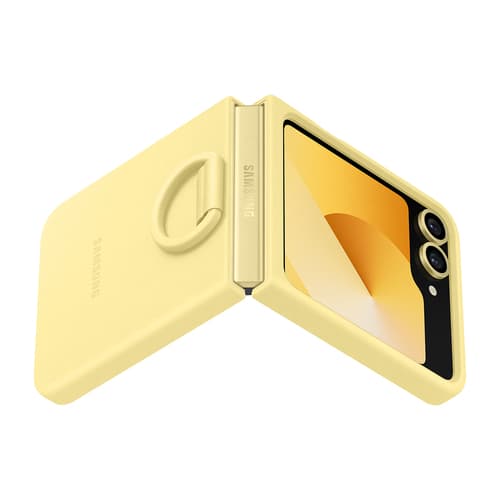 ^SILI CASE W/RING FOR FLIP6 YELL — view 6
