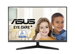ASUS VY27UQ - LED monitor - 27" - 3840 x 2160 4K @ 60 Hz - IPS - 350 cd/m� - 1000:1 - HDR10 - 5 ms - HDMI, DisplayPort - speakers - black