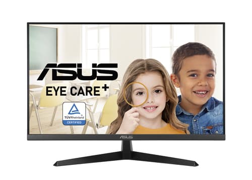 ASUS VY27UQ - LED monitor - 27" - 3840 x 2160 4K @ 60 Hz - IPS - 350 cd/m� - 1000:1 - HDR10 - 5 ms - HDMI, DisplayPort - speakers - black