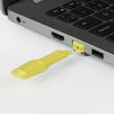 RJ45 PORT BLOCKER EXTRA KEY - YELLOW thumbnail 2