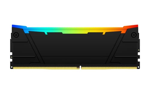 Kingston FURY Renegade RGB - DDR4 - module - 8 GB - DIMM 288-pin - 3600 MT/s / PC4-28800 - CL16 - 1.35 V - unbuffered - non-ECC - black — view 4