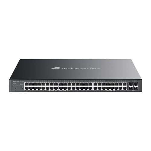 TP-Link Omada SG2452LP V1.8 - Switch - smart - 32 x 10/100/1000 (PoE+) + 16 x 10/100/1000 + 4 x Gigabit Ethernet SFP - rack-mountable - PoE+ (230 W)