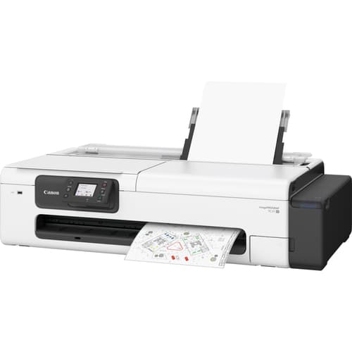 Canon imagePROGRAF TC-21M - 24" large-format printer - colour - ink-jet - Roll A1 (61.0 cm) - 2400 x 1200 dpi - up to 2 ppm (mono) / up to 1 ppm (colour) - USB 2.0, LAN, Wi-Fi(ac), USB host - cutter — view 7