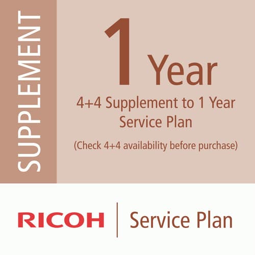 4+4 Supplement to 1 Year Service Plan — image 1