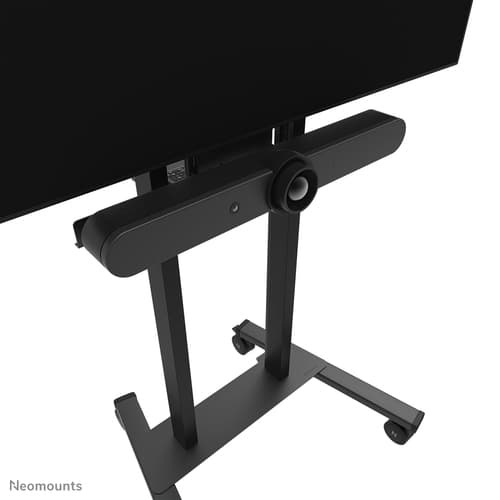 Neomounts AV60-500BL - Mounting kit (mount bracket, laptop shelf) - for video bar / laptop - universal - black - screen size: 43"-110" - VESA-mountable — view 16