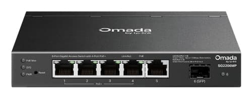 SG2206MPOmada Access 6-Port Gigabit Swi