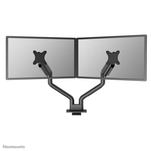 Neomounts DS70S-950BL2 - Mounting kit (2 mounting arms) - full-motion - for 2 monitors - aluminium - black - screen size: 17"-35" - desk-mountable