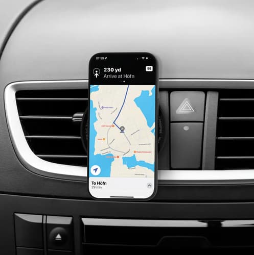 re-charge-Car Holder-Vent-magnetic-BLK — view 4