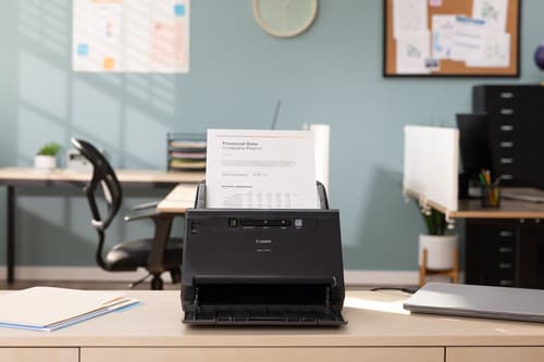 Canon imageFORMULA DR-C240 - Document scanner - CMOS / CIS - Duplex - Legal - 600 dpi x 600 dpi - up to 45 ppm (mono) / up to 30 ppm (colour) - ADF (60 sheets) - up to 4000 scans per day - USB 2.0 — view 7