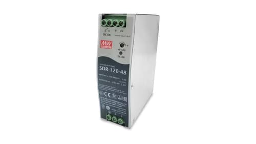Allied Telesis AT-SDR120-48 - Power supply - AC 115-230 V - 120 Watt - 1-phase 3 Wire - active PFC — view 1