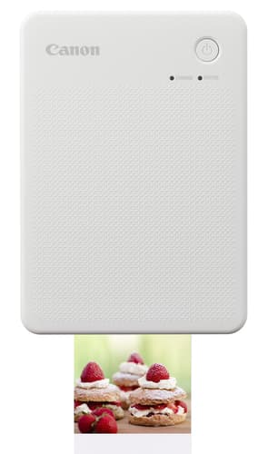 Canon SELPHY QX20 - Printer - colour - dye sublimation - 72 x 85 mm up to 0.66 min/page (colour) - capacity: 10 sheets - Wi-Fi(g) - sand white — view 10