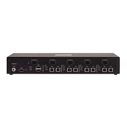 StarTech.com - KVM / audio / USB switch - 4 x KVM / audio / USB - 1 local user - desktop - TAA Compliant — view 3