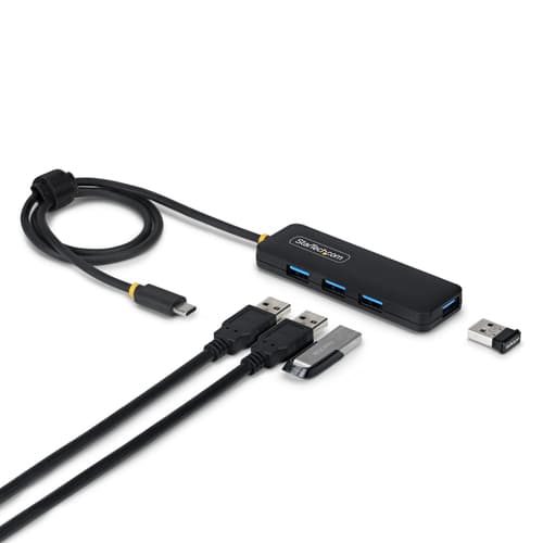 4-Port USB-C Hub 5Gbps Bus Powered — view 1