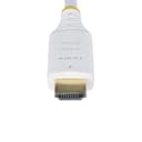StarTech.com 10ft (3m) Premium Certified High Speed HDMI Cable, 4K60Hz - Premium High Speed - HDMI cable with Ethernet - HDMI male to HDMI male - 3 m - shielded - white - passive, 4K60Hz UHD support, 2K144Hz support, HDR10 support thumbnail 5