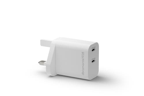 re-charge-UK Wall Chrg 2xUSB-C 25W-W