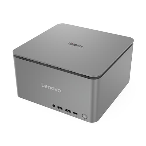 Lenovo ThinkCentre neo Ultra 12W1 - Tiny Core i7 i7-14700 / up to 5.4 GHz - vPro Enterprise - RAM 32 GB - SSD 1 TB - TCG Opal Encryption 2, NVMe, Performance - GeForce RTX 4060 - Gigabit Ethernet, Bluetooth 5.3, IEEE 802.11ax (Wi-Fi 6), IEEE 802.11be (Wi-Fi 7) - Win 11 Pro - monitor: none - keyboard: UK - luna grey - Lenovo TopSeller - with 1 Year Lenovo Onsite Support