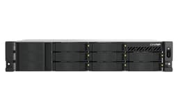 QNAP TS-855eU-RP - NAS server - 8 bays - rack-mountable - SATA 6Gb/s - RAID 0, 1, 5, 6, 10, 50, 60, TM, RAID TP - RAM 8 GB - Gigabit Ethernet / 2.5 Gigabit Ethernet - iSCSI support - 2U