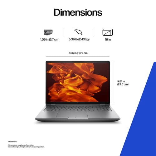 HP ZBFU G1I 16 U7-255HX 32/1TB W11P — view 6