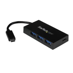 StarTech.com 4-Port USB 3.0 Hub - Powered USB 3.1 Gen 1 Hub - USB-C to 1x USB-C and 3x USB-A Adapter - USB-C Port Expander (HB30C3A1CFB) - Hub - 4 x SuperSpeed USB 3.0 - desktop - for P/N: CFASTRWU3C, SDMSDRWU3AC, TB3DK2DPPD, TB3DK2DPPDUE, TB3DKDPMAW, TB3DKDPMAWUE