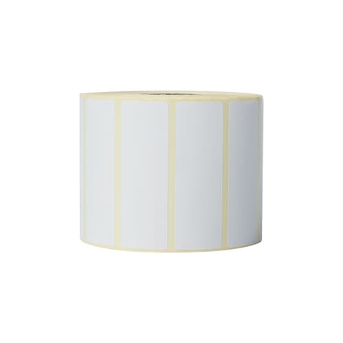 Brother - White - 76 x 26 mm 1900 label(s) (1 roll(s) x 1900 die cut labels (pack of 8) - for Brother TD-4410D, TD-4420DN, TD-4520DN, TD-4550DNWB