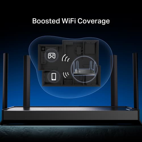 TP-Link Archer BE230 Wi-Fi 7 router — view 8