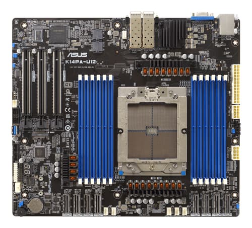 ASUS K14PA-U12 - Motherboard - SSI CEB - AMD no CPU - Socket SP5 - 2 x 25 Gigabit LAN - onboard graphics