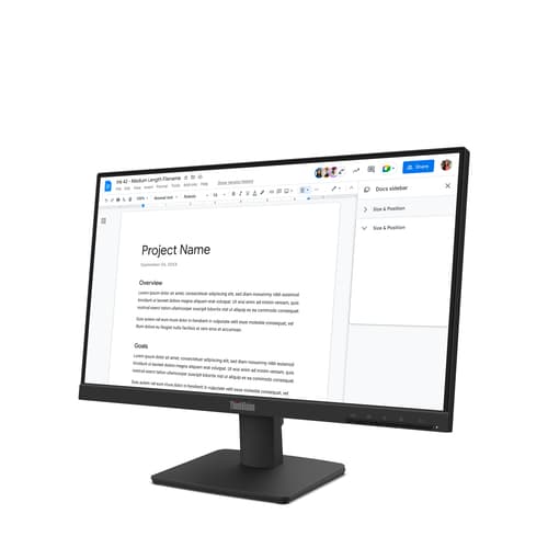 ThinkVision S22-4e 21.5" Monitor — view 3
