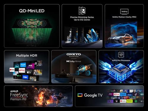 TCL C6K 75 QD-MINI LED 4K HDR SMART — view 5