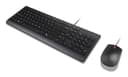 Lenovo Essential Wired Combo - keyboard and mouse set - QWERTY - UK - black Input Device thumbnail 3