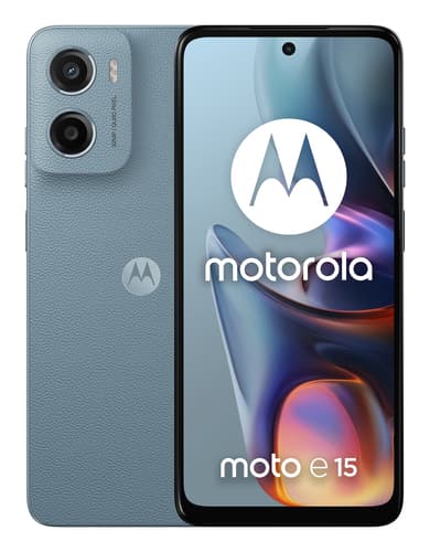 EOL MOTOROLA E15 64GB MISTY BLUE — view 3