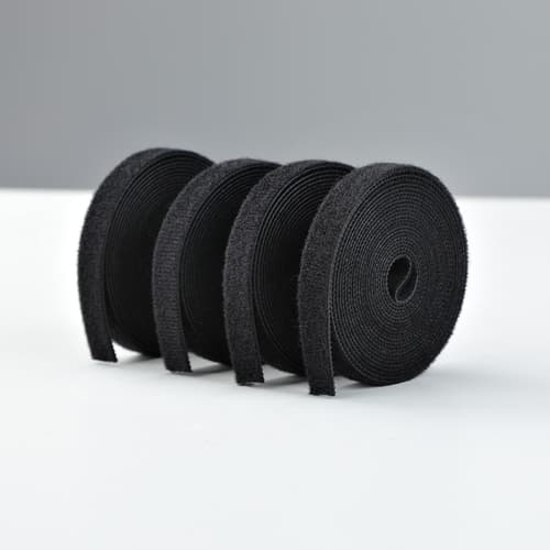 StarTech.com - Hook & loop fastener - 4.6 m - black (pack of 4) — view 4