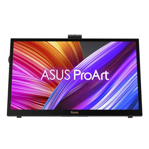 ASUS ProArt PA169CDV - LED monitor - 15.6" - portable - touchscreen - 3840 x 2160 UHD @ 60 Hz - IPS - 500 cd/m� - 1200:1 - DisplayHDR 400 - 10 ms - HDMI, USB-C - speakers - with Zero Bright Dot warranty