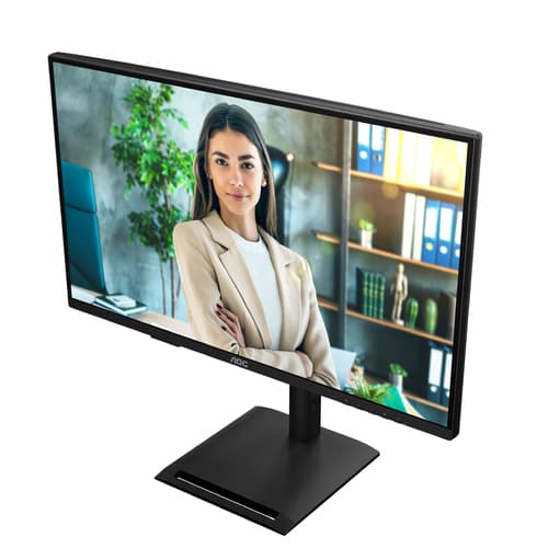AOC Q27P4U - LED monitor - 27" - 2560 x 1440 QHD @ 120 Hz - IPS - 1500:1 - 4 ms - HDMI, DVI, DisplayPort, VGA - speakers - black — view 12