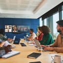 Poly Studio X72 - Without power cord - video conferencing kit (video bar, Poly TC10 touch controller) - Zoom Certified, Certified for Microsoft Teams - black - TAA Compliant thumbnail 8