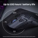 HyperX Pulsefire Haste - Mouse - optical - 6 buttons - wireless - 2.4 GHz - USB wireless receiver - black - for Victus by HP Laptop 16, Laptop 14, 15, 17, Pavilion x360 Laptop, Pro 290 G9 thumbnail 4
