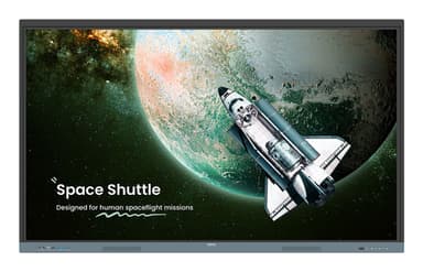BenQ RE6504 Interactive Display - 65" Diagonal Class RE04 Series LED-backlit LCD display - Education - With built-in interactive whiteboard, touchscreen (multi touch) - 4K UHD (2160p) 3840 x 2160 - Black