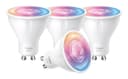 Tapo L630 - LED spot light bulb - GU10 - 3.7 W (equivalent 50 W) - class E - 16 million colours/tunable white - 2200-6500 K (pack of 4) thumbnail 1