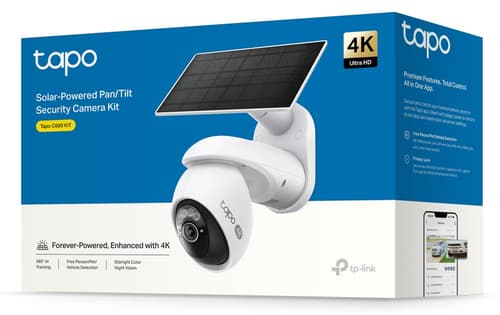 Tapo C660 KIT V1 - Solar-Powered Security Camera Kit - network surveillance camera - with Tapo A201 solar panel — view 13