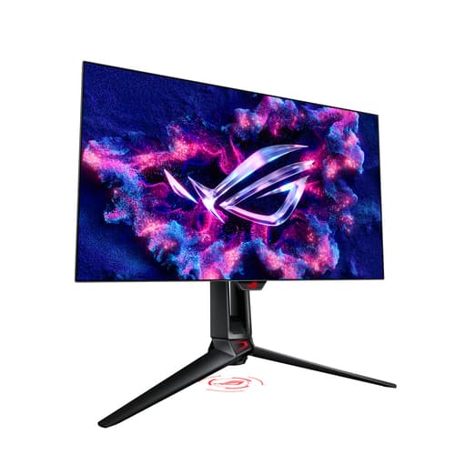 ASUS ROG Swift OLED PG27AQDP - OLED monitor - gaming - 27" - 2560 x 1440 QHD @ 480 Hz - 1300 cd/m� - 1500000:1 - DisplayHDR 400 True Black - 0.03 ms - 2xHDMI, DisplayPort - black — view 5