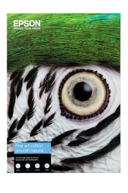 Epson Fine Art II - Cotton - smooth matte - 490 micron - natural white - A4 (210 x 297 mm) - 300 g/m� - 25 sheet(s) rag paper