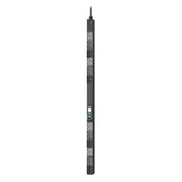 APC NetShelter Rack PDU Advanced - Power distribution unit (rack-mountable) - switched metered outlet - AC 400/415 V - 11.5 kW - 11500 VA - 3-phase - Ethernet 10/100/1000 - input: IEC 60309 520P6 - output connectors: 48 (24 x IEC 60320 C13/C15, 24 x IEC 60320 C13/C15/C19/C21) - 0U - 1.8 m cord - black