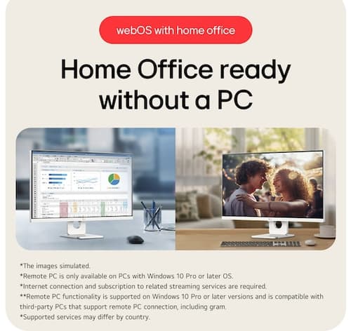 27" 4K UHD IPS Smart Monitor with webOS — view 12