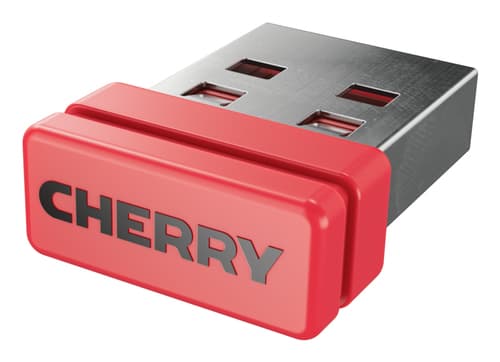 CHERRY KW X ULP 2.0 MINI - Keyboard (pouch) - 75% - compact - backlit - wireless - 2.4 GHz, Bluetooth 5.2, USB - QWERTY - US - key switch: CHERRY MX Ultra Low Profile - black — view 6