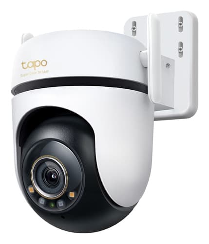 Tapo C530WS V2 - Network surveillance camera - pan / tilt - outdoor - weatherproof - colour (Day&Night) - 5 MP - 2880 x 1620 - 3K - fixed focal - audio - wireless - Wi-Fi - 802.11ax, 2.4GHz radio, LAN 10/100 - H.264 - DC 9 V